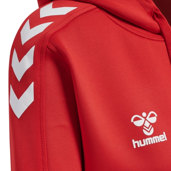 Damen Hoodie Hummel Core XK Poly Sweat - Rot